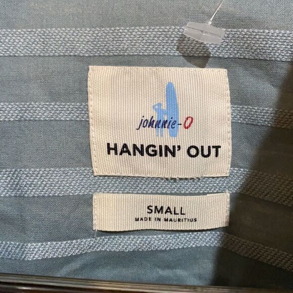 ✨ Johnnie-O Raleigh Hangin’ Out Stripe Short Sleeve Button Down Shirt ✨ - Picture 7 of 10